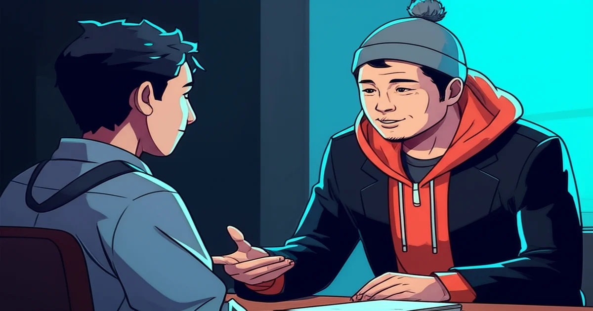 未来に向かって歩むゆうまのイメージ